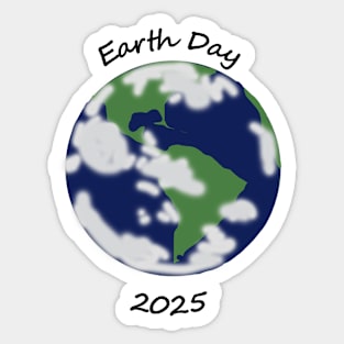 Earth Day 2025 Sticker